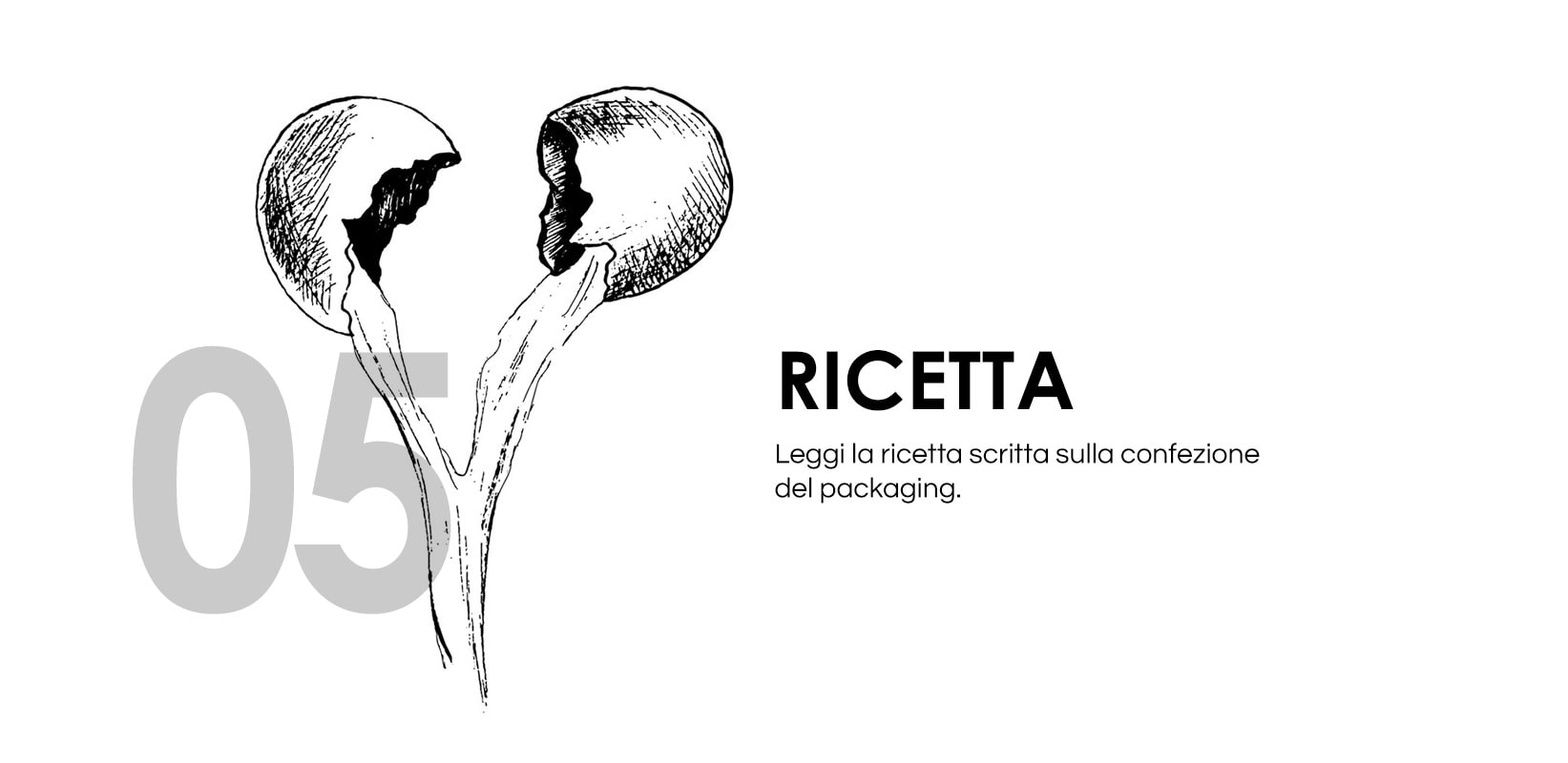Disegno di un uovo che si rompe